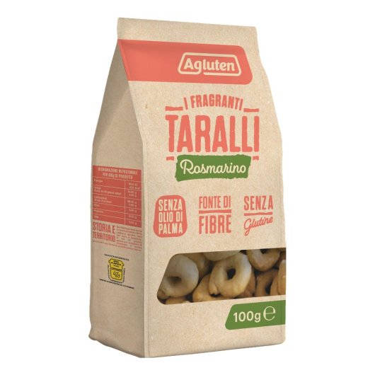 AGLUTEN TARALLI ROSMARINO 100GR