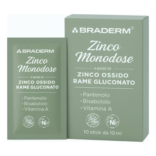 ZINCO MONODOSE10STICKBRADERM ZINCO MONODOSE10STICKBRADERM