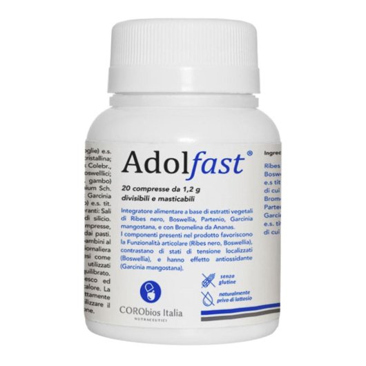 ADOLFAST 20CPR MASTIC FLACONE