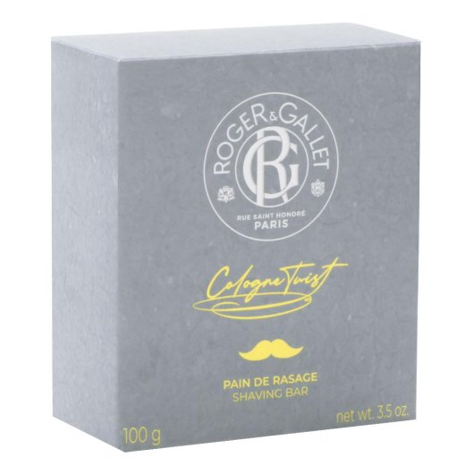 Roger&Gallet Cologne Twist - Shaving Bar Sapone Solido per la Rasatura 100g