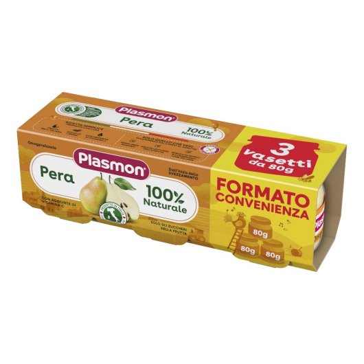 PLASMON OMOG PERA 3PZ 80G PLASMON OMOG PERA 3PZ 80G