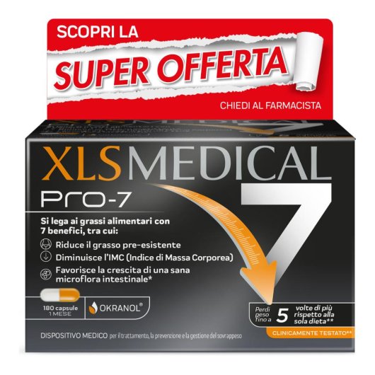 XLS Medical Pro 7 180 Compresse - Dispositivo medico per il controllo  e gestione del peso