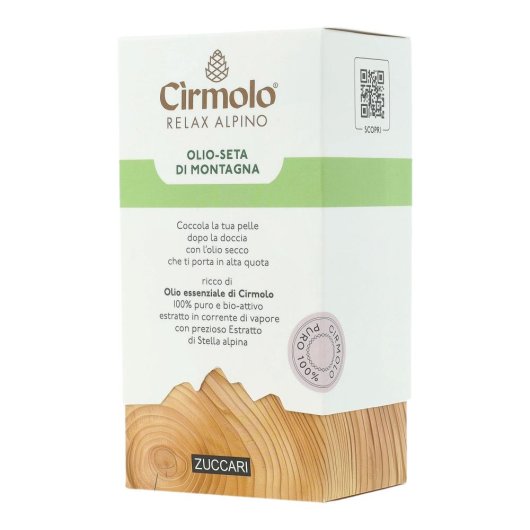 Cirmolo Olio Secco Seta di Montagna per il Corpo - Zuccari - 125ml Cirmolo Olio Secco Seta di Montagna per il Corpo - Zuccari - 125ml