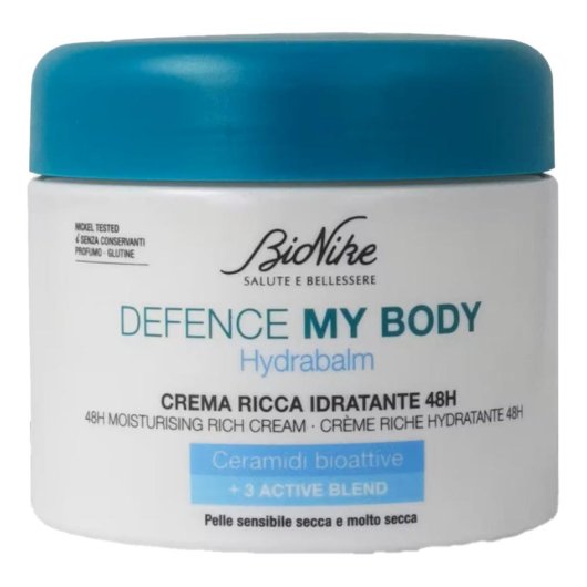 Bionike Defence My Body Hydrabalm Crema Ricca Idratante con Ceramidi 320ml