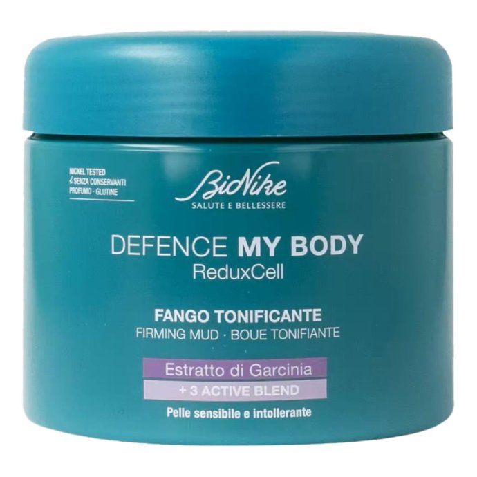 Bionike Defence My Body - ReduxCELL Fango Tonificante con Estratto di Garcinia 500g