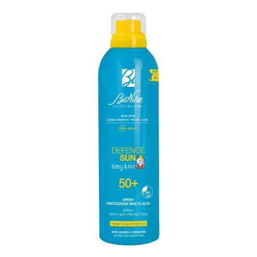 Bionike Defence Sun Baby&kid 50+  Spray 200 ml - Protezione Solare per Bambini