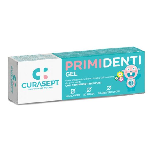 CURASEPT GEL PRIMI DENTI 20ML S/