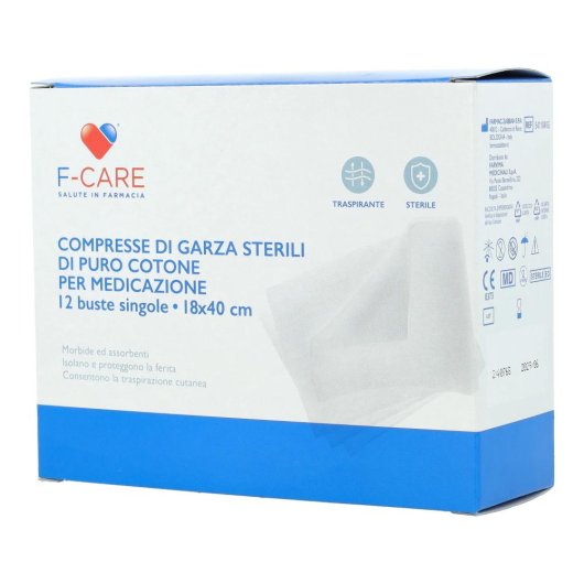 GARZA F CARE COT 18X40CM 12PZ