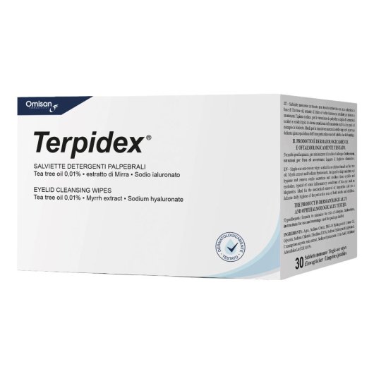TERPIDEX SALVIETTE DET PALPEBR TERPIDEX SALVIETTE DET PALPEBR