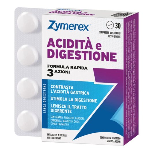 ZYMEREX ACIDITA' DIGEST 30CPR