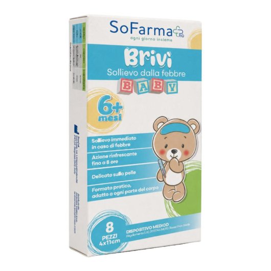 BRIVI SOLLIEVO FEBBRE 8PZ SF+ BRIVI SOLLIEVO FEBBRE 8PZ SF+
