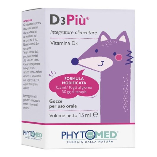 D3PIU GOCCE 15ML