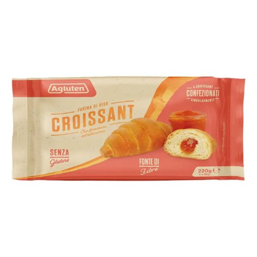 AGLUTEN CROISSANT ALBICOCCA 4PZ