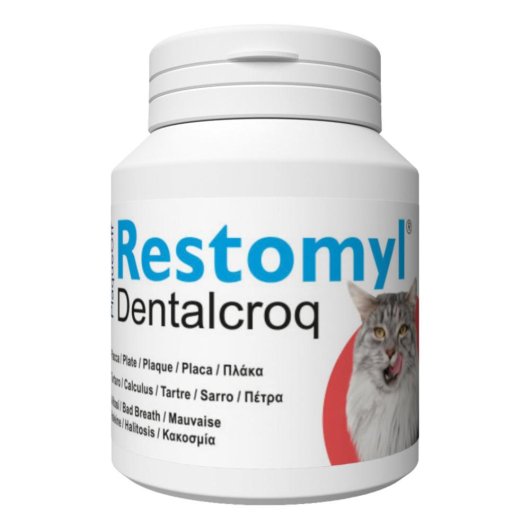 V RESTOMYL DENTRALCROQ GATTO 60G