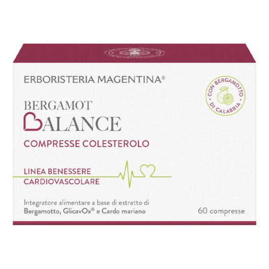 BERGAMOT BALANCE COLESTER 60CPR