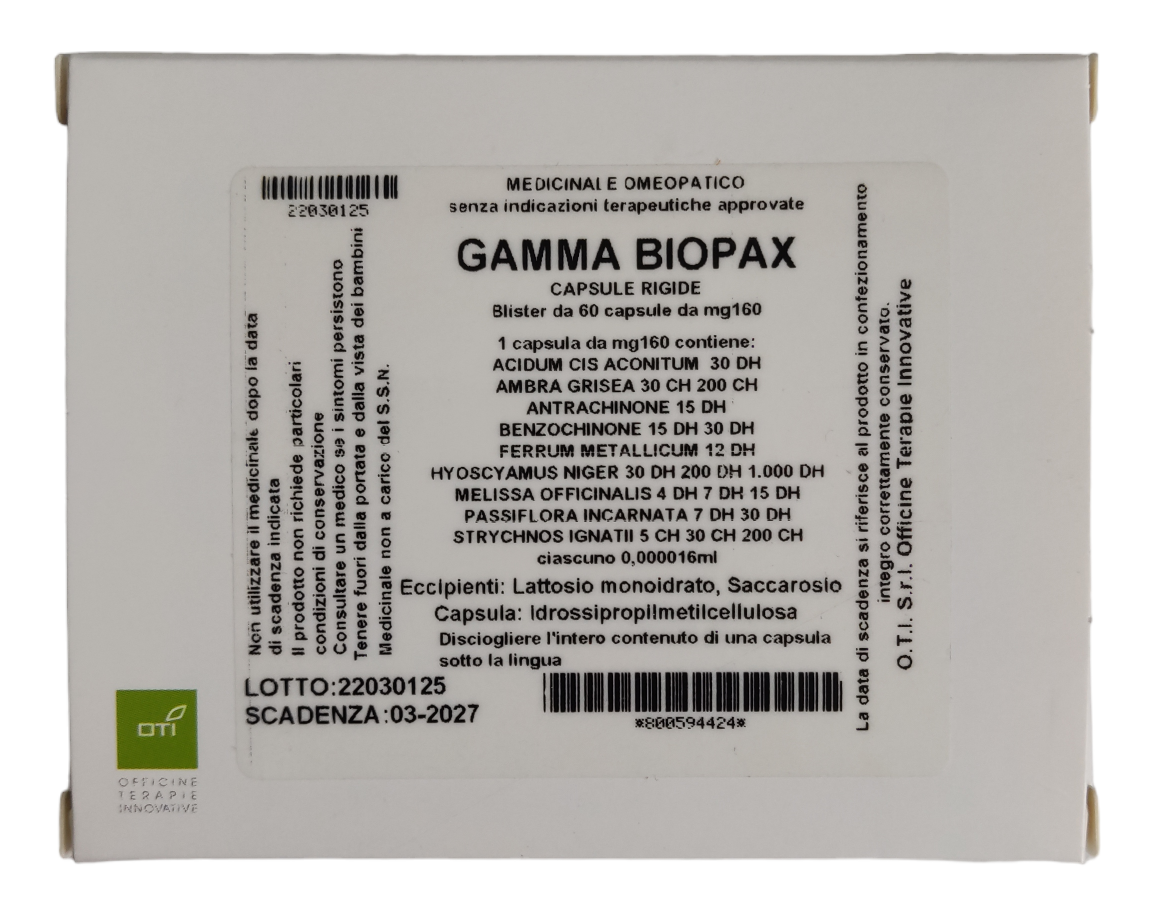 Gamma Biopax 60cps