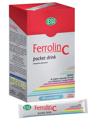 FERROLIN C POCKET DRINK 24BUST