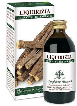 Liquirizia Estratto Integrale - Giorgini Dr. Martino - 200 ml - Integratore alimentare per il benessere dell'apparato respiratorio