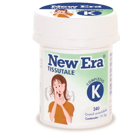 New Era K - Named - 240 compresse orodispersibili - Integratore alimentare utile in caso di unghie fragili e caduta dei capelli