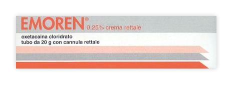 EMOREN RETT CREMA 20G 0,25%