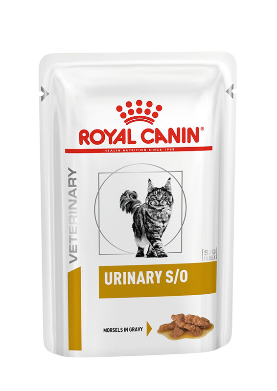 Royal Canin Urinary S/O Feline Veterinary umido in Salsa per gatti - 12 x 85 g img 0