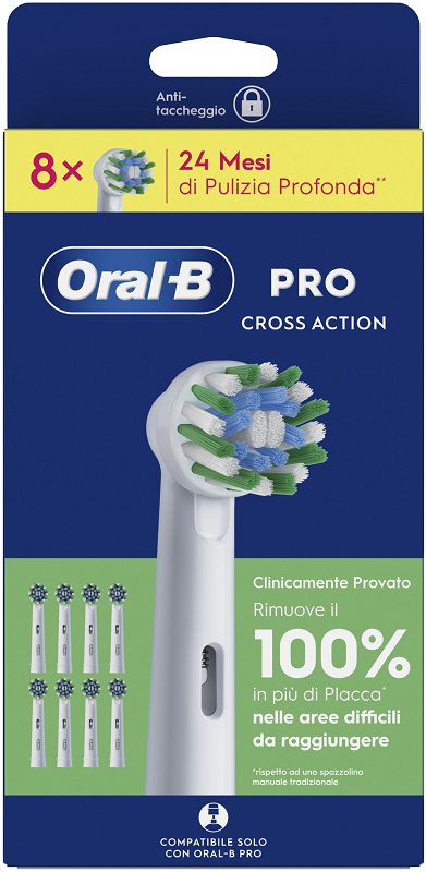 ORALB CROSSAC.PRO RICAM.8PZ