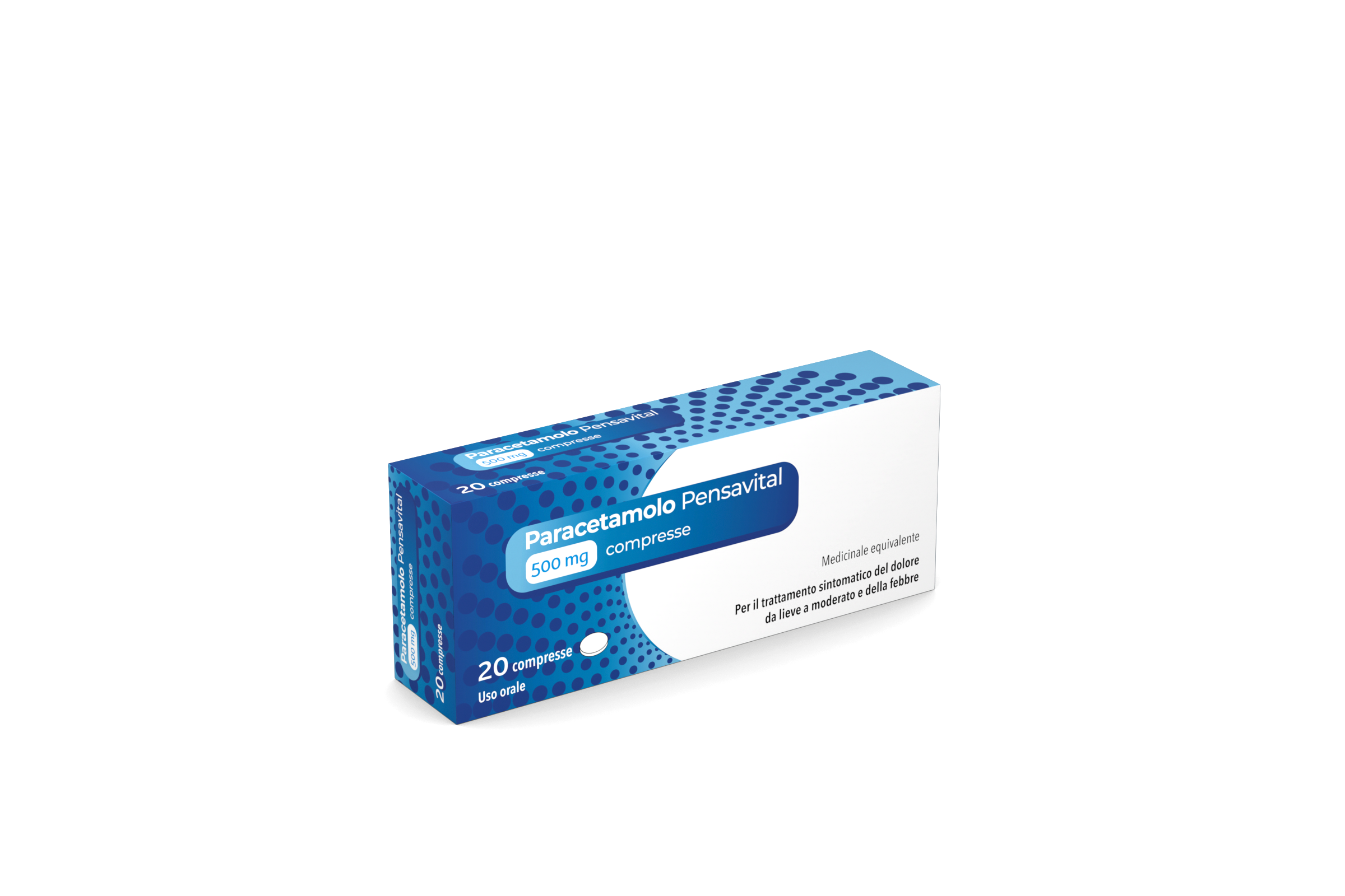 PARACETAMOLO PENSAV*20CPR500MG